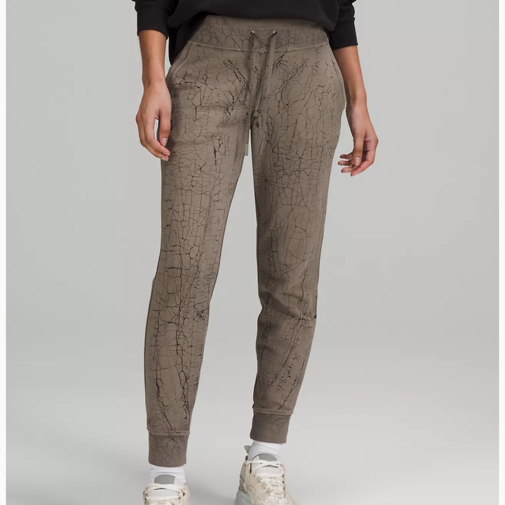 lululemon warm down jogger grey